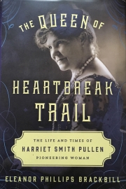 Front cover The Queen of Heartbreak Trail by Maine writer Eleanor Phillips Brackbill