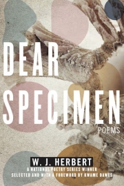 Front cover of Dear Specimen by Maine writer W.J. Herbert