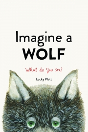 Front cover of Imagine a Wolf by Maine author Lucky Platt