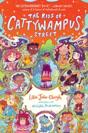 Front cover of The Kids of Cattywampus Street by Maine writer Lisa Jahn-Clough